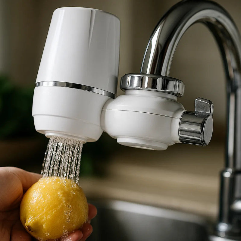 Purificador Filtro de Água para Torneira AquaShield | Água Pura e Segura Todos os Dias