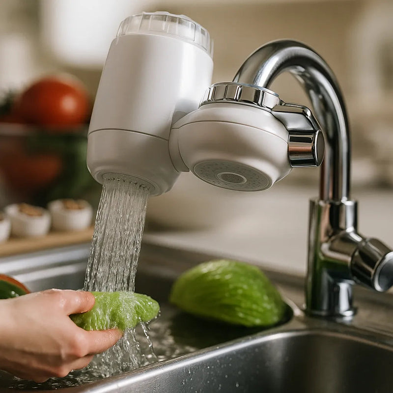 Purificador Filtro de Água para Torneira AquaShield | Água Pura e Segura Todos os Dias