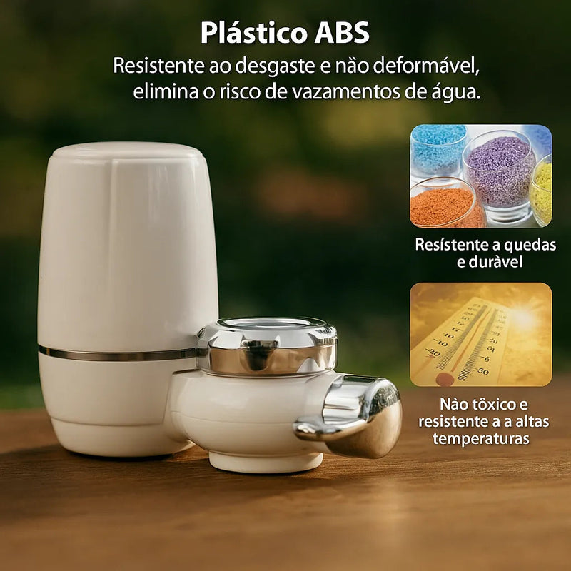 Purificador Filtro de Água para Torneira AquaShield | Água Pura e Segura Todos os Dias