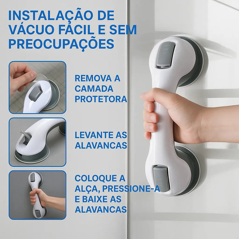 Barra de Apoio Portátil SafeGrip | Maior Segurança Para a Locomoção da Sua Família