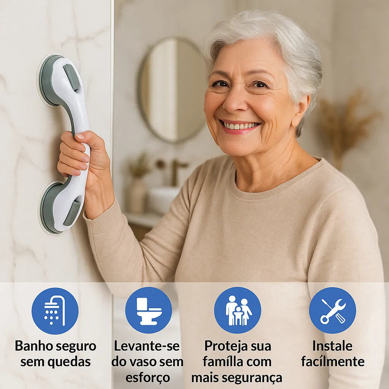 Barra de Apoio Portátil SafeGrip | Maior Segurança Para a Locomoção da Sua Família