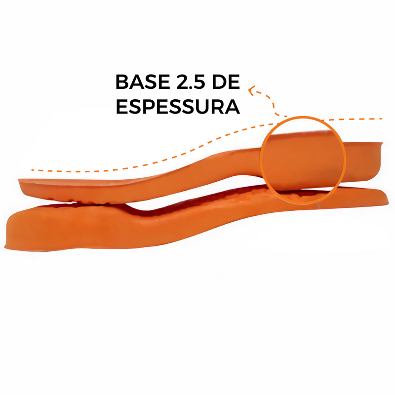Palmilha de Gel P.U FlexSport | Conforto Ortopédico e Alívio Imediato