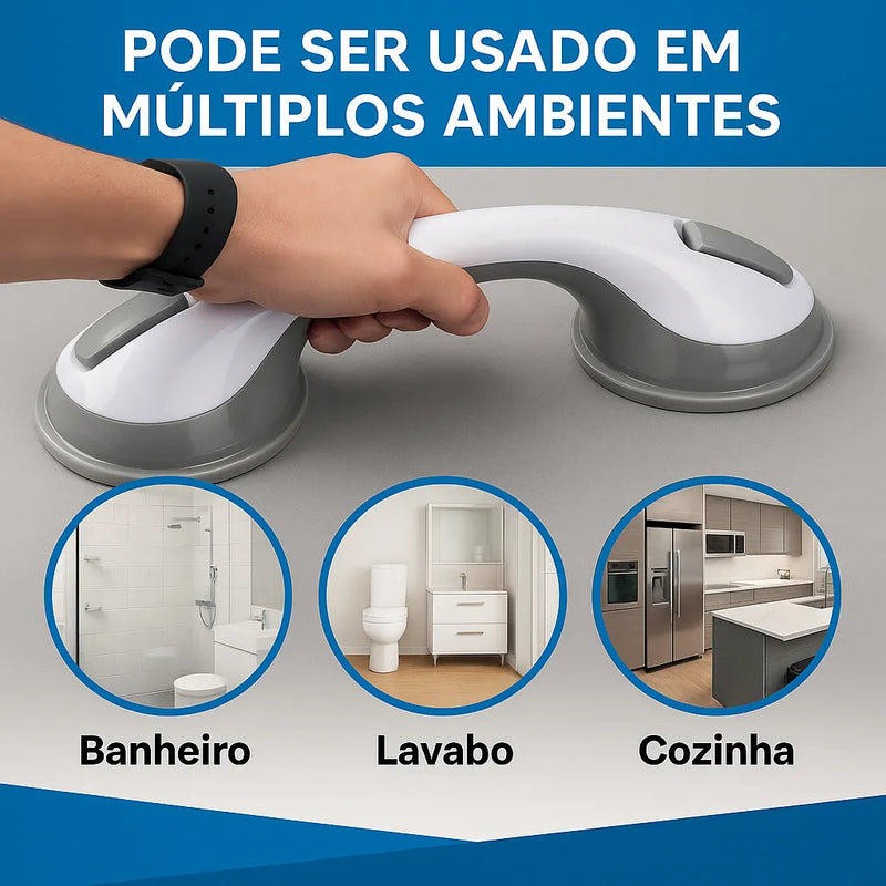 Barra de Apoio Portátil SafeGrip | Maior Segurança Para a Locomoção da Sua Família
