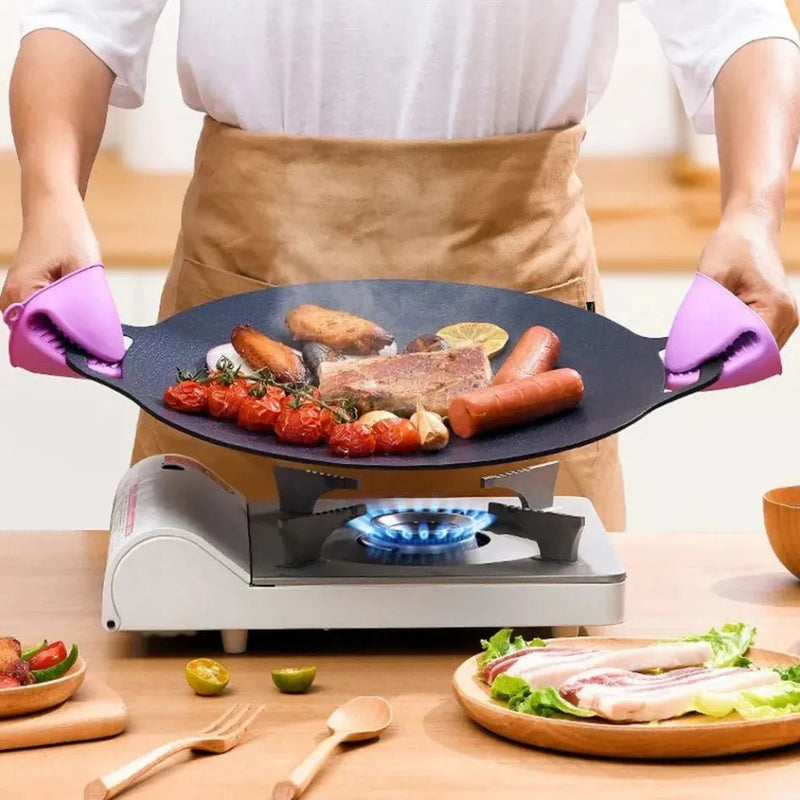 Frigideira de Pedra Vulcânica Antiaderente CookFlex | Cozimento saudável e sem esforço