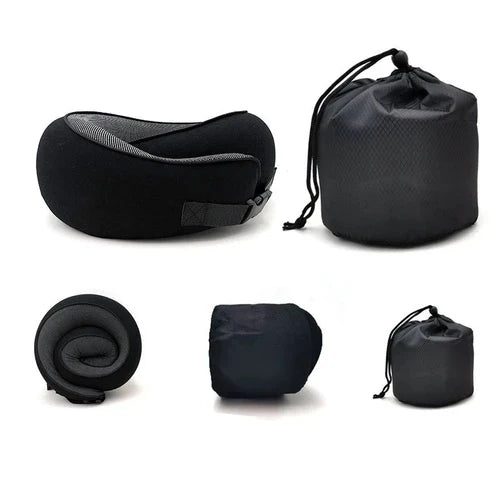 Travesseiro de Viagem SnugFly | Ergonomia e Alívio Instantâneo
