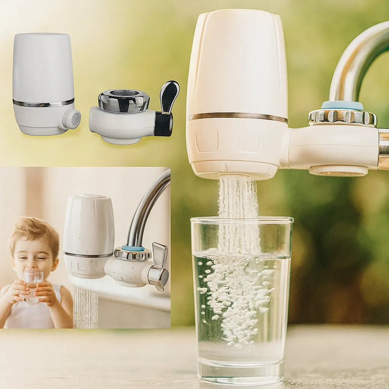 Purificador Filtro de Água para Torneira AquaShield | Água Pura e Segura Todos os Dias