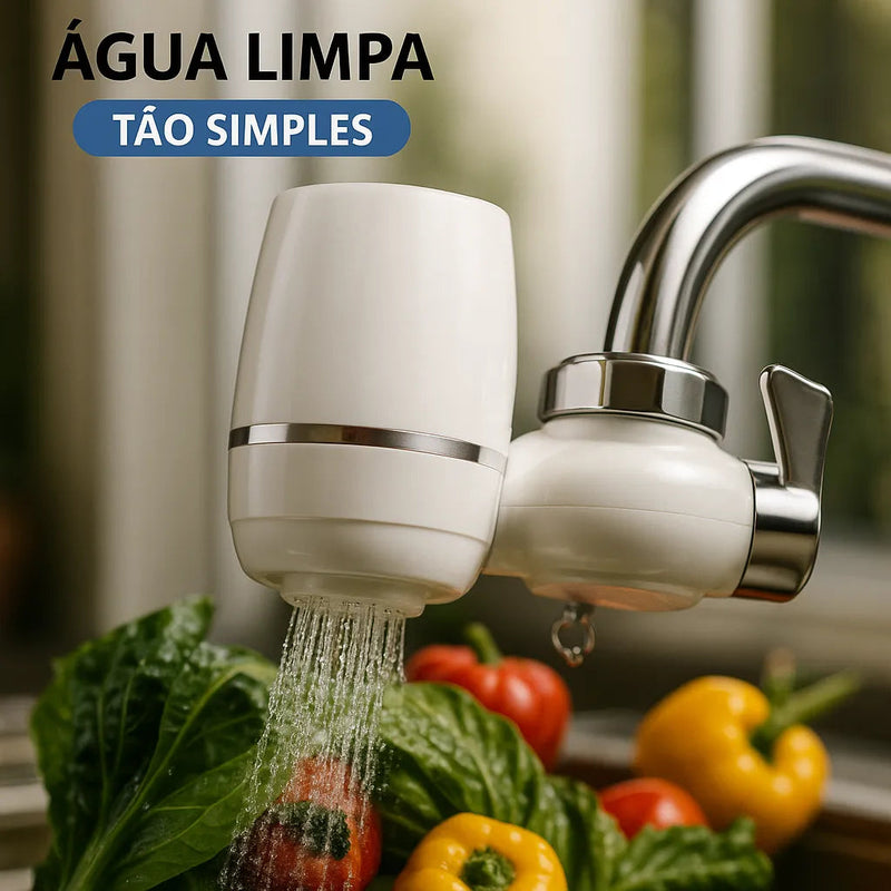 Purificador Filtro de Água para Torneira AquaShield | Água Pura e Segura Todos os Dias