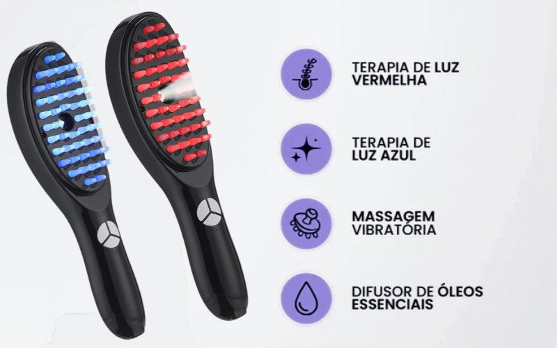 Escova de Terapia Capilar TheraBrush | Maior Cuidado Com Seus Cabelos