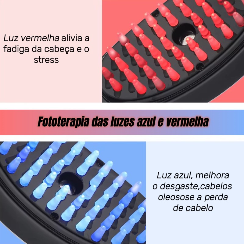 Escova de Terapia Capilar TheraBrush | Maior Cuidado Com Seus Cabelos