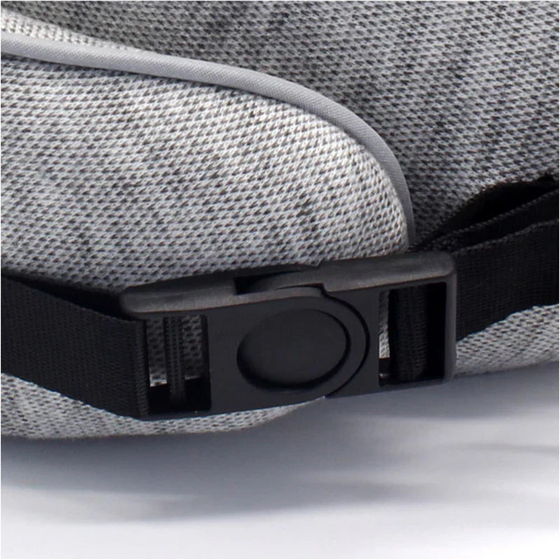 Travesseiro de Viagem SnugFly | Ergonomia e Alívio Instantâneo