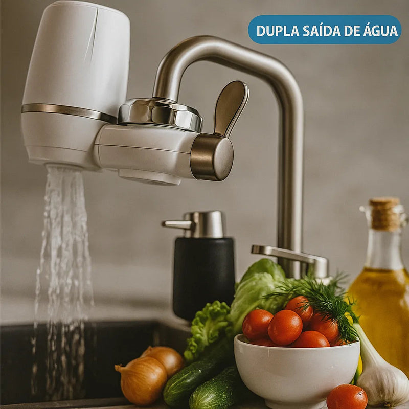 Purificador Filtro de Água para Torneira AquaShield | Água Pura e Segura Todos os Dias