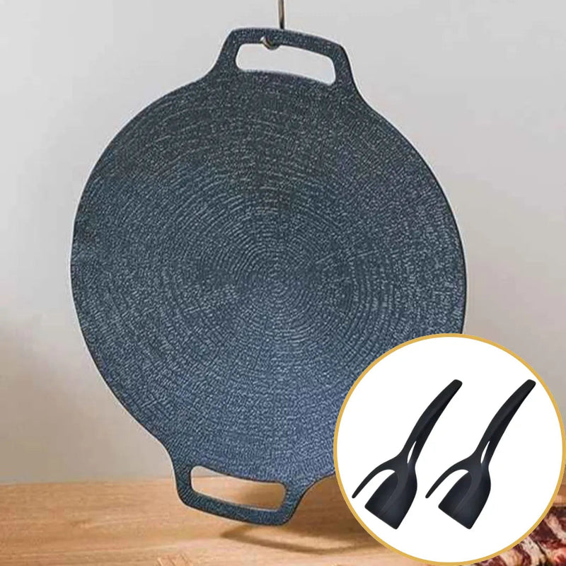 Frigideira de Pedra Vulcânica Antiaderente CookFlex | Cozimento saudável e sem esforço