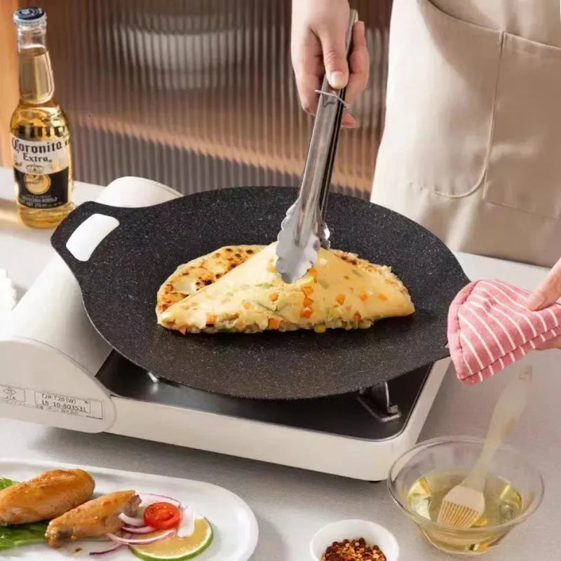 Frigideira de Pedra Vulcânica Antiaderente CookFlex | Cozimento saudável e sem esforço