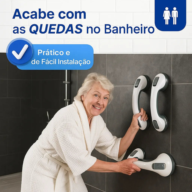 Barra de Apoio Portátil SafeGrip | Maior Segurança Para a Locomoção da Sua Família