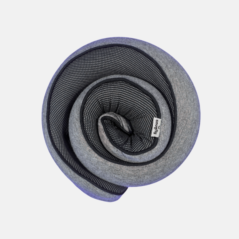 Travesseiro de Viagem SnugFly | Ergonomia e Alívio Instantâneo