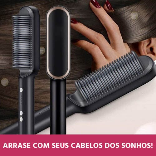 Escova Alisadora MultiGlam | Cabelos Lisos e Brilhantes em Minutos