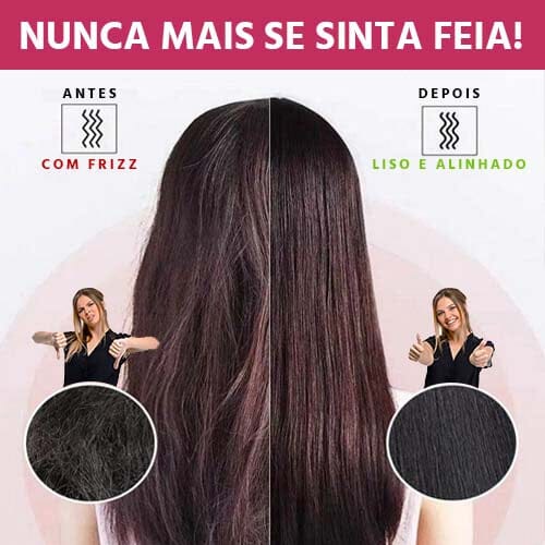 Escova Alisadora MultiGlam | Cabelos Lisos e Brilhantes em Minutos